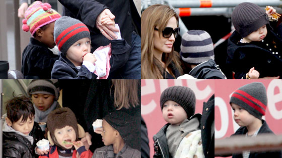 Angelina Jolie, Shiloh Jolie-Pitt, Zahara Jolie-Pitt, Knox Jolie-Pitt, Vivienne Jolie-Pitt, Maddox Jolie-Pitt, Pax Jolie-Pitt Angelina Jolie, Shiloh Jolie-Pitt, Zahara Jolie-Pitt, Knox Jolie-Pitt, Vivienne Jolie-Pitt, Maddox Jolie-Pitt, Pax Jolie-Pitt